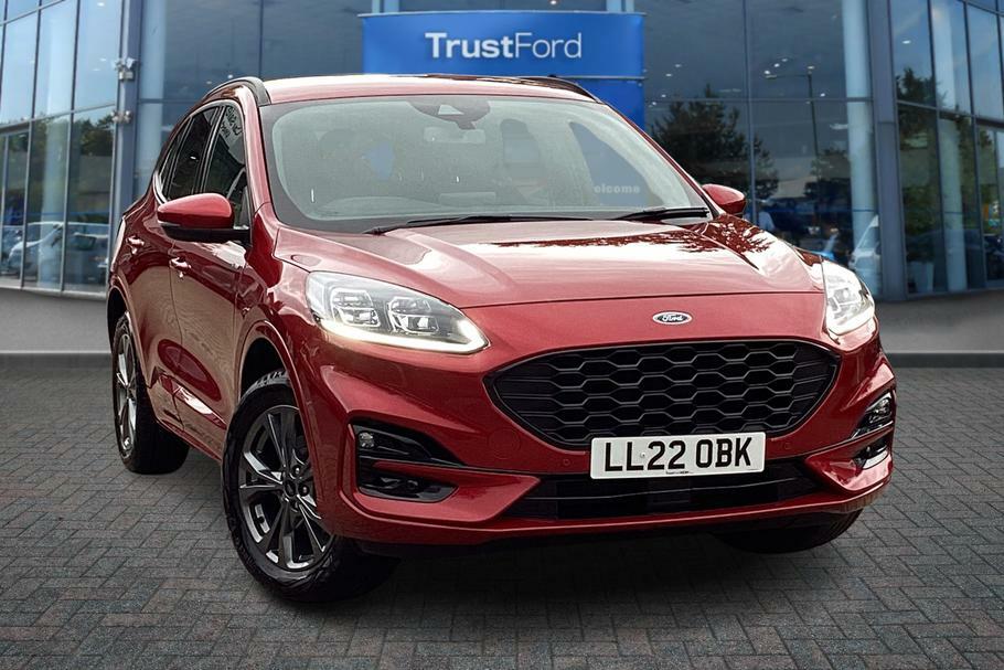 Compare Ford Kuga 2.5 Phev St-line Edition Cvt LL22OBK Red