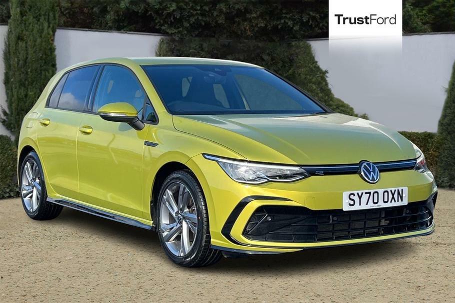 Compare Volkswagen Golf 1.5 Tsi 150 R-line SY70OXN Yellow