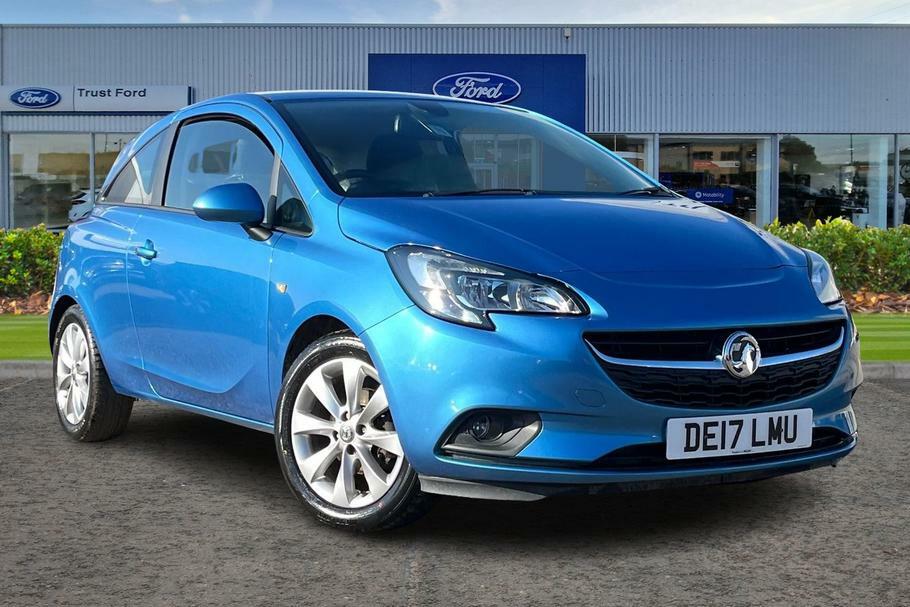 Compare Vauxhall Corsa 1.4 75 Ecoflex Energy Ac With Touchscreen DE17LMU Blue