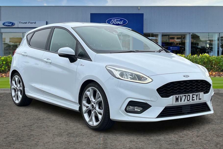 Compare Ford Fiesta 1.0 Ecoboost 95 St-line X Edition WV70EYL White