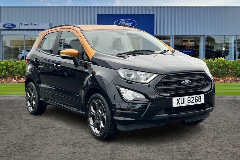 Compare Ford Ecosport St-line One Previous Owner Multi-coloured XUI8268 Black