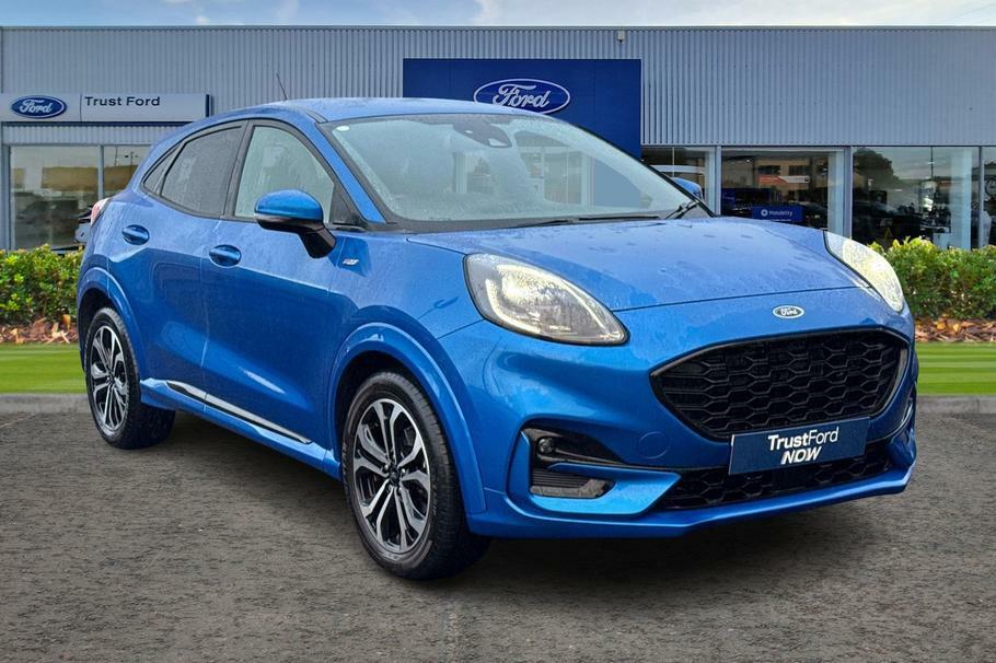 Compare Ford Puma St-line Mhev Apple Carplay Android Cruis BVZ1809 Blue