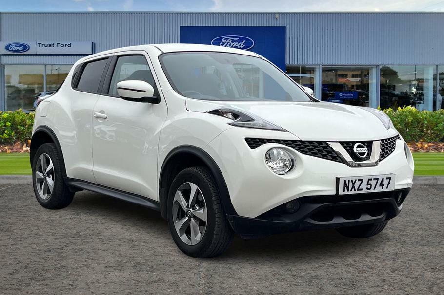Compare Nissan Juke 1.6 112 Acenta Excellent Condition- Low In NXZ5747 White