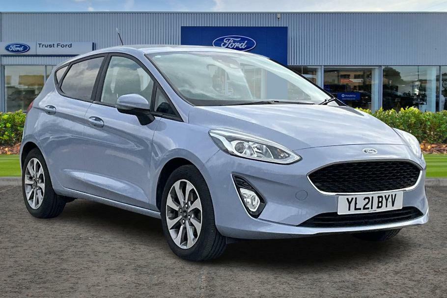Compare Ford Fiesta Trend 1.0 Ecoboost With Sat Nav YL21BYV Blue