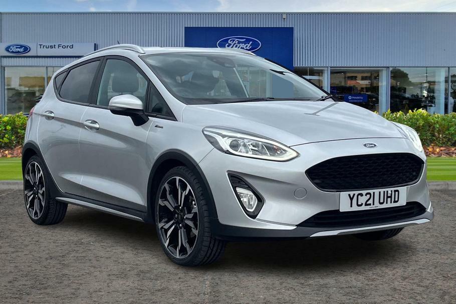 Compare Ford Fiesta 1.0 Ecoboost Hybrid Mhev 125 Active X Edition 5Dr- YC21UHD Silver