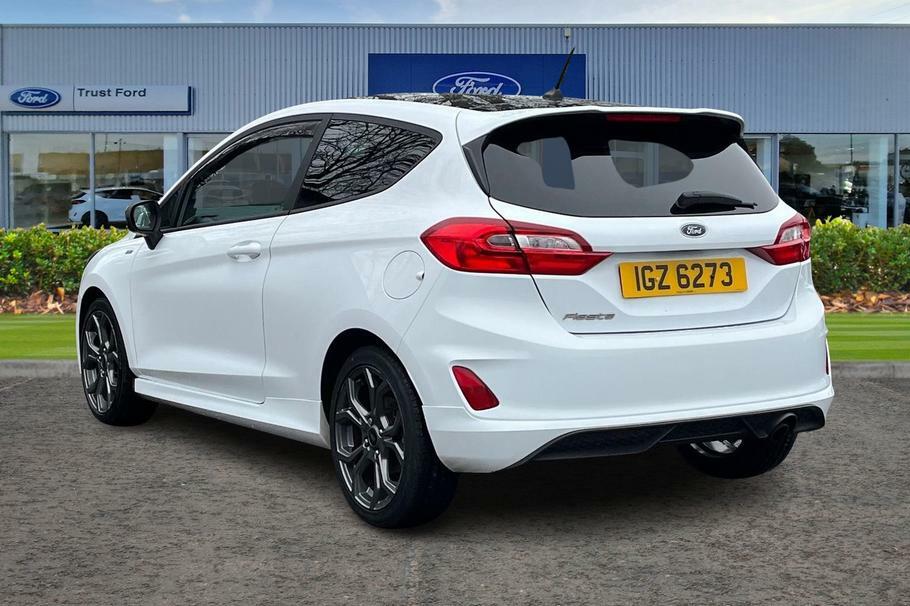 Ford Fiesta 1.0 Ecoboost 140 St-line Navigation - Push But White #1