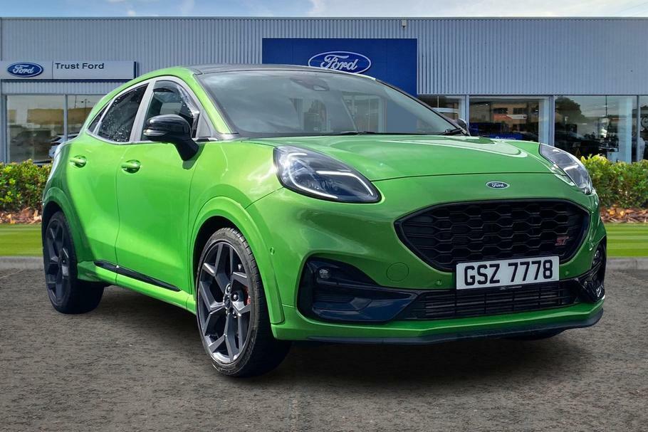 Compare Ford Puma 1.5 Ecoboost St GSZ7778 Green