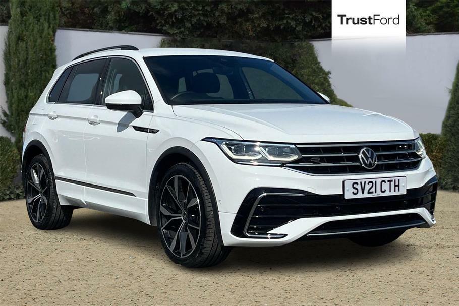 Compare Volkswagen Tiguan 2.0 Tdi 4Motion R-line Dsg- With Heated Seats SV21CTH White