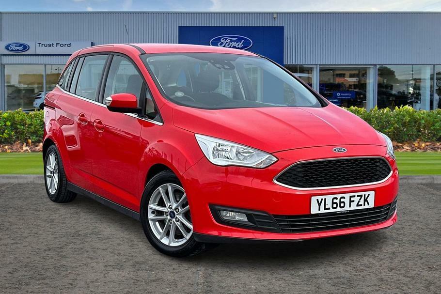 Compare Ford Grand C-Max 1.5 Tdci Zetec Navigation YL66FZK Red