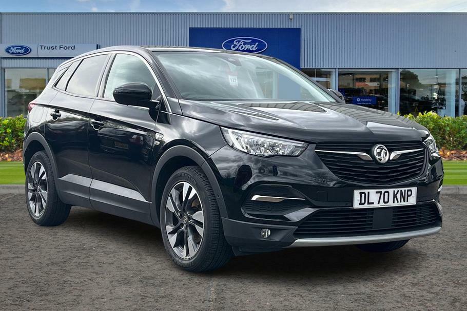 Compare Vauxhall Grandland X X 1.2 Turbo Griffin DL70KNP Black