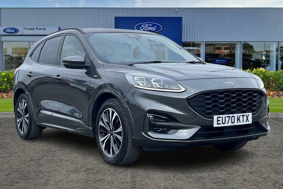 Compare Ford Kuga 1.5 Ecoboost 150 St-line X 5Dr- With Heated Seats EU70KTX Grey
