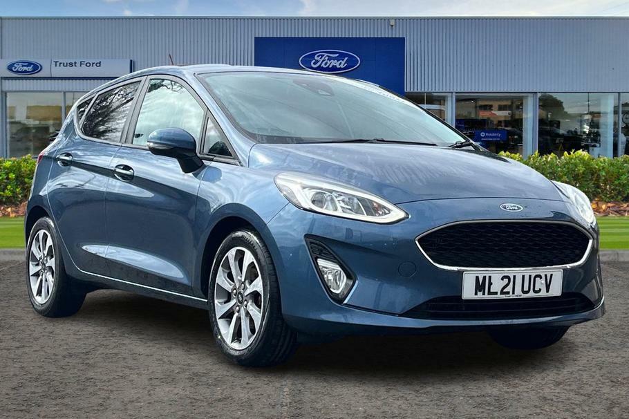 Compare Ford Fiesta Trend Mhev Sync 3 Touchscreen Navigation ML21UCV Blue