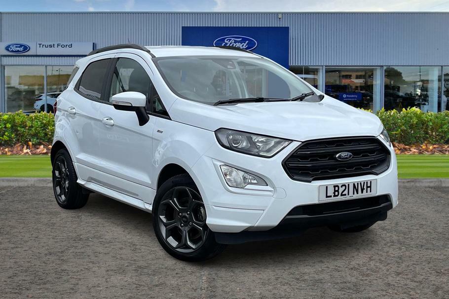 Compare Ford Ecosport 1.0 Ecoboost 125 St-line LB21NVH White