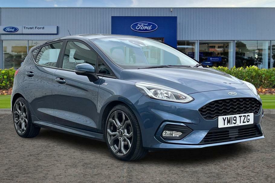 Compare Ford Fiesta 1.0 Ecoboost 125 St-line Navigation YM19TZG Blue
