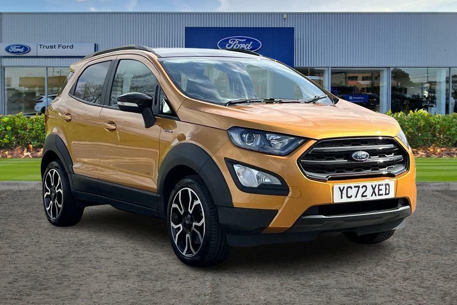 Compare Ford Ecosport Active YC72XED Yellow