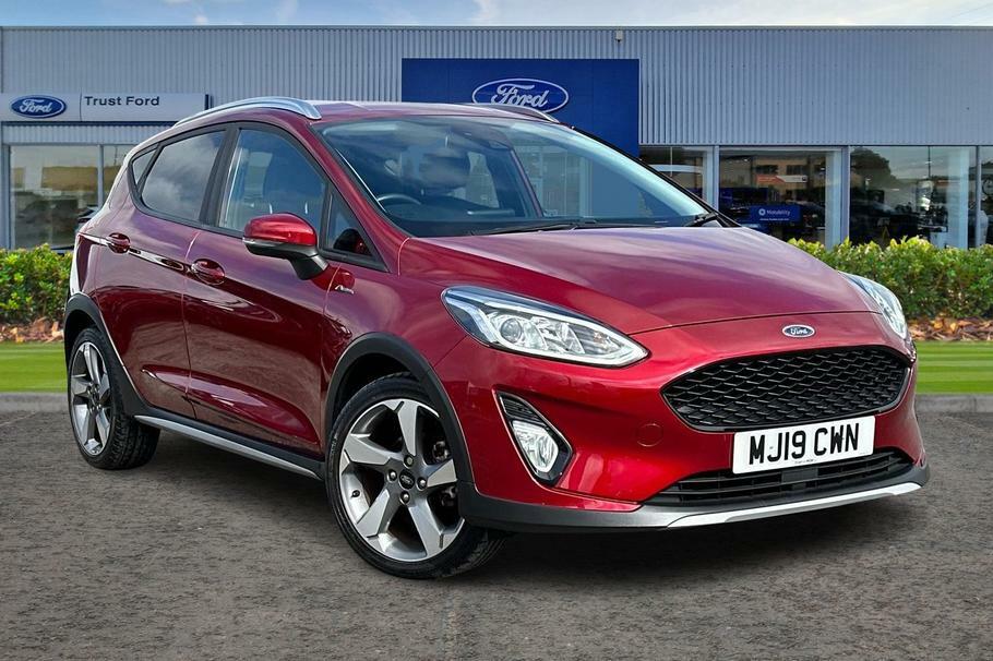 Compare Ford Fiesta 1.0 Ecoboost 125 Active X MJ19CWN Red