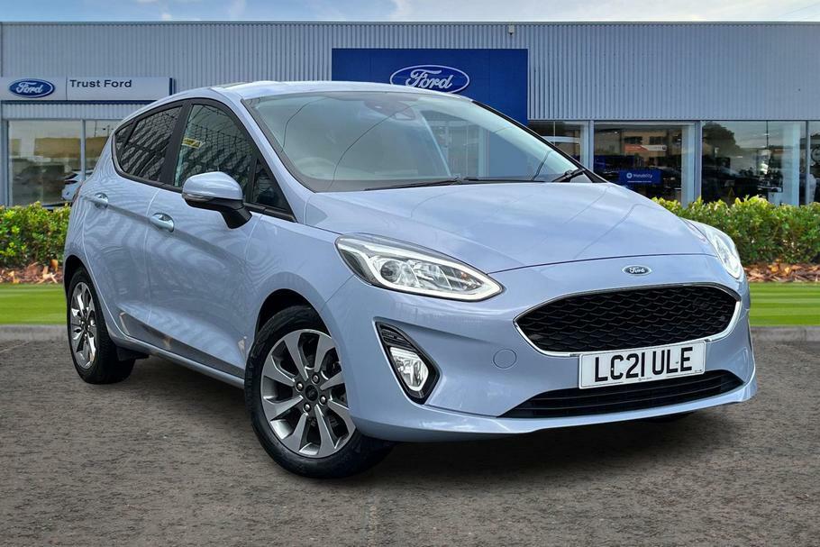 Compare Ford Fiesta 1.0 Ecoboost 95 Trend Navigation LC21ULE Blue