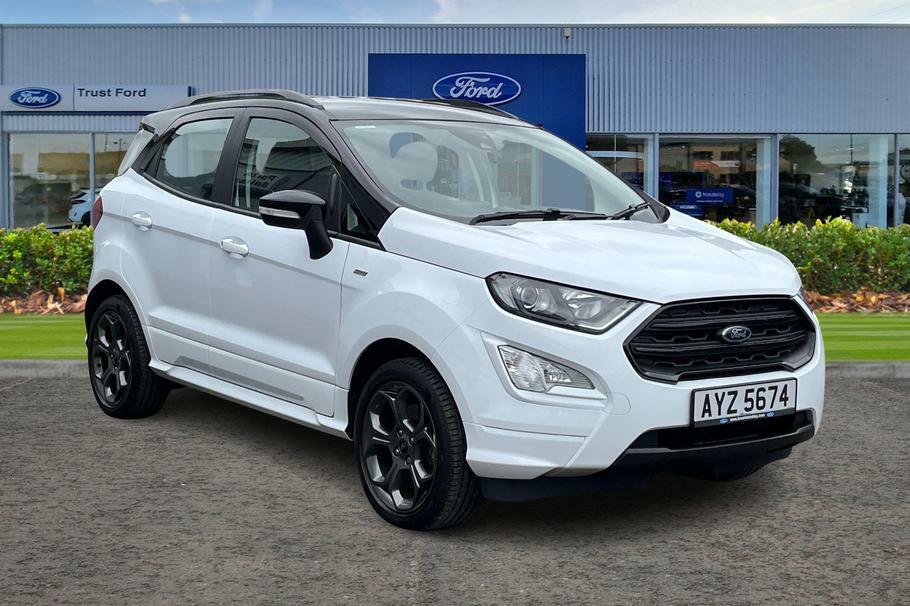 Compare Ford Ecosport 1.0 Ecoboost 125 St-line 5Dr, Apple Car Play, Andr AYZ5674 White