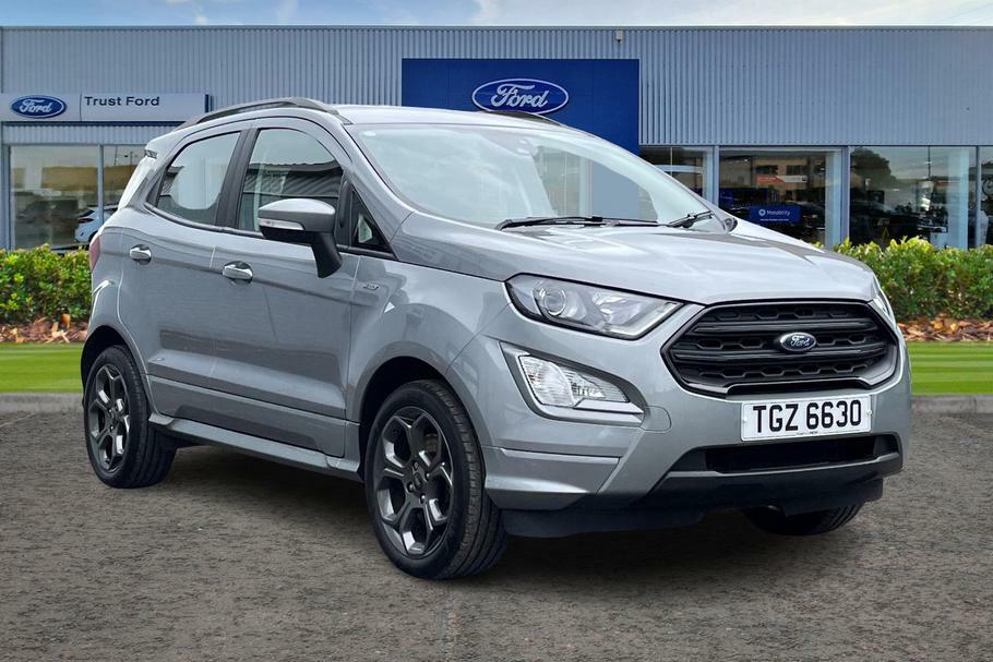Compare Ford Ecosport 1.0 Ecoboost 125 St-line 5Dr, Apple Car Play, Andr TGZ6630 Silver