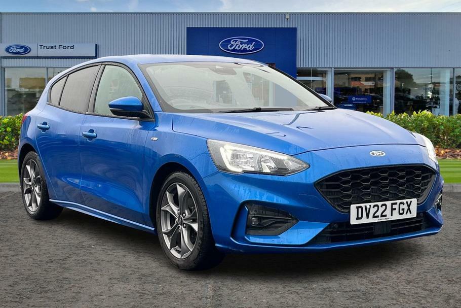Compare Ford Focus St-line Edition Mhev DV22FGX Blue