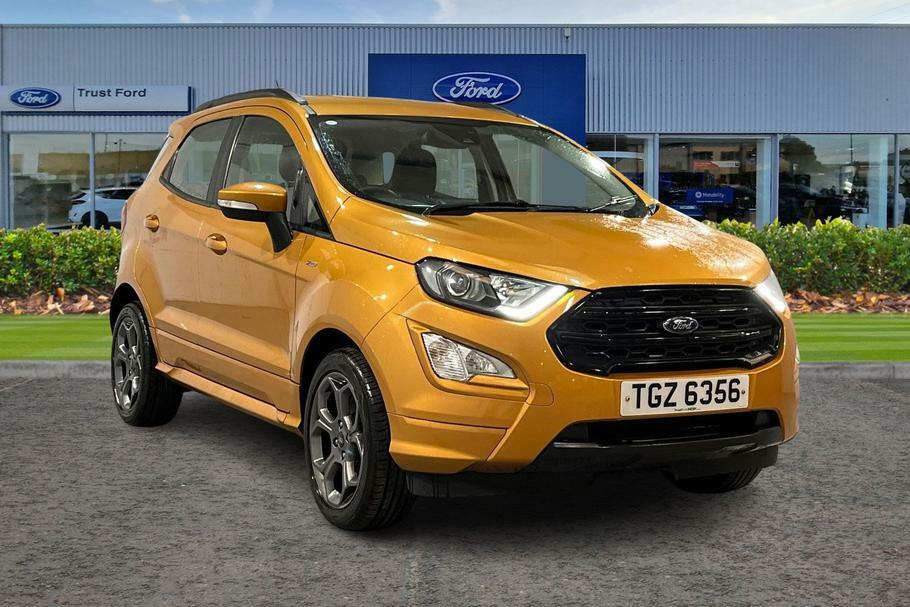 Compare Ford Ecosport 1.0 Ecoboost 125 St-line 5Dr- Parking Sensors Ca TGZ6356 Yellow