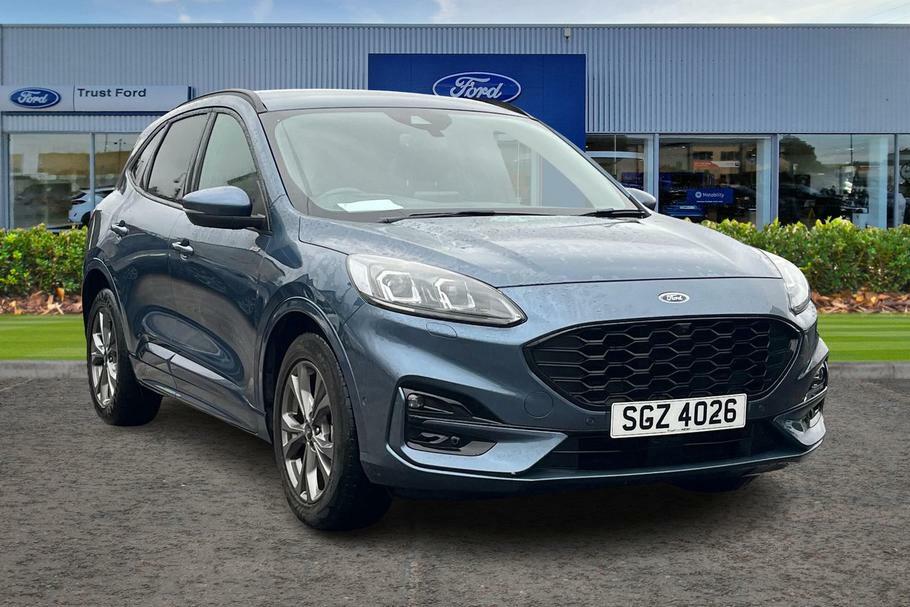 Compare Ford Kuga 2.5 Phev St-line First Edition Cvt- Heated Fro SGZ4026 Blue