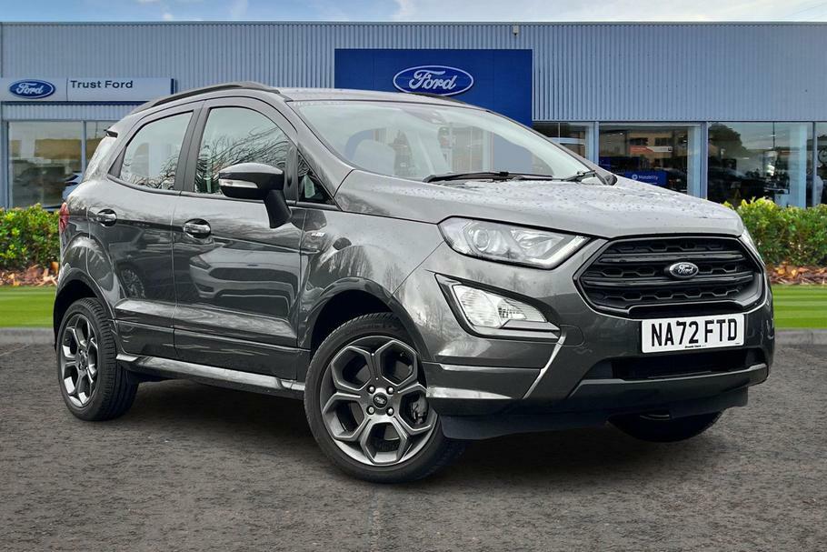 Compare Ford Ecosport 1.0 Ecoboost 125 St-line Rear Camera, Sync 3 W NA72FTD Grey