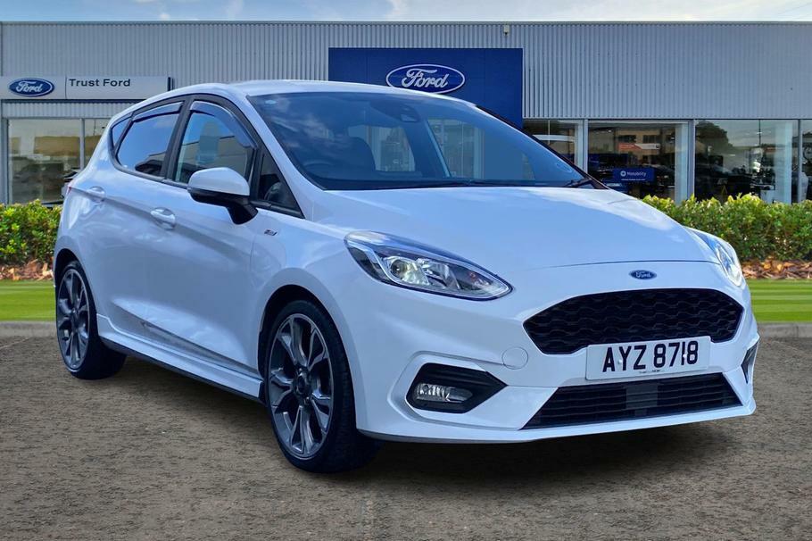 Compare Ford Fiesta St-line X Edition Mhev AYZ8718 White