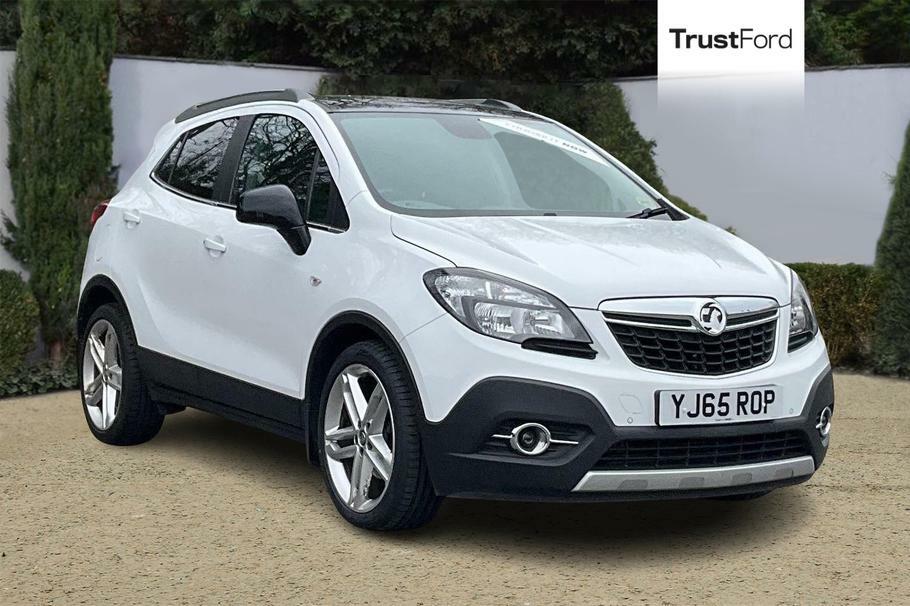 Compare Vauxhall Mokka 1.4 Limited Edition Ss With Front And Rear Sensor YJ65ROP White