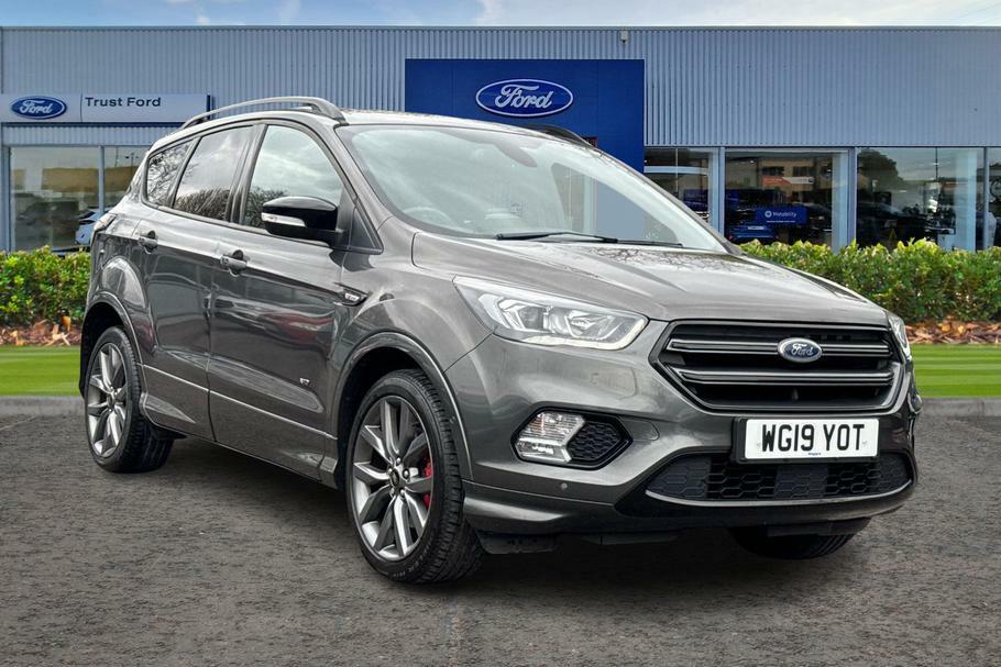 Compare Ford Kuga 2.0 Tdci 180 St-line Edition With Panoram WG19YOT Grey
