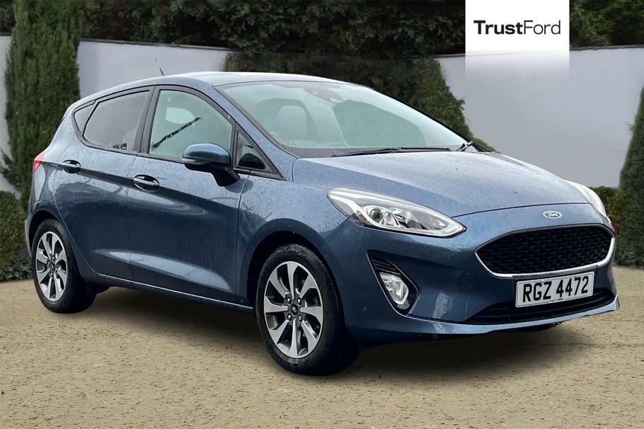 Compare Ford Fiesta 1.0 Ecoboost 95 Trend RGZ4472 Blue