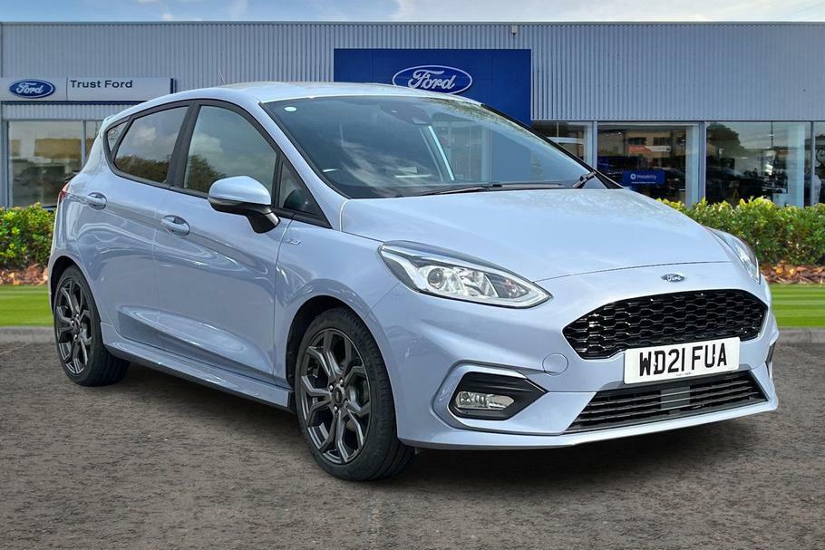 Compare Ford Fiesta 1.0 Ecoboost 95 St-line Edition With Sync 3 Sa WD21FUA Blue