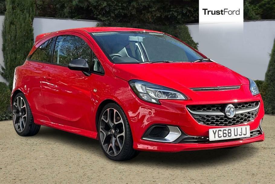 Compare Vauxhall Corsa Vxr 1.6 With Vxr Leather And Carbon Pack YC68UJJ Red