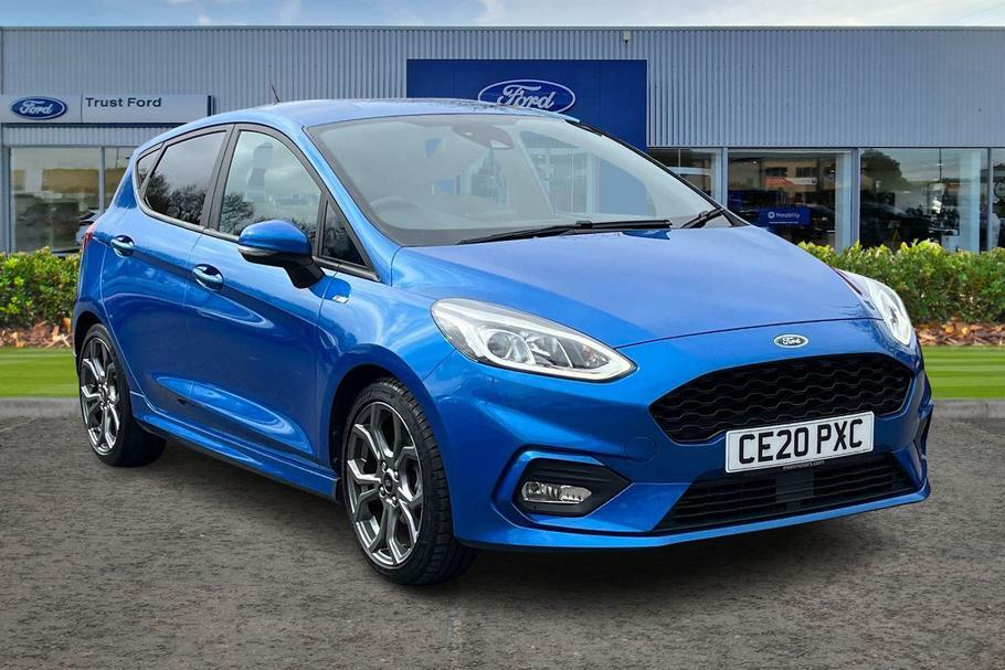 Compare Ford Fiesta 1.0 Ecoboost St-line CE20PXC Blue