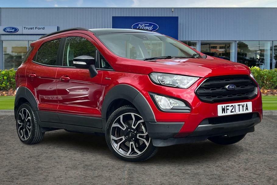 Ford Ecosport 1.0 Ecoboost 125 Active Sync 3 With Apple Carp Red #1