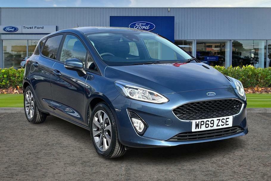 Compare Ford Fiesta 1.1 Trend Navigation WP69ZSE Blue