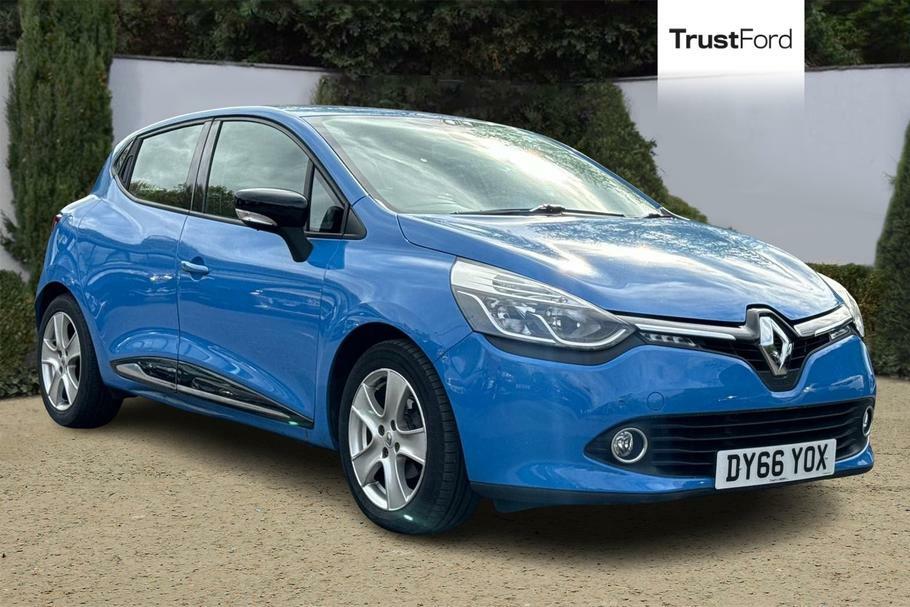 Compare Renault Clio 1.5 Dci 90 Dynamique Energy With Satellite Nav DY66YOX Blue