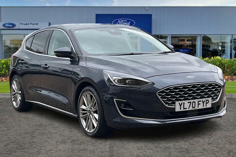 Compare Ford Focus Vignale Edition 1.0 Mhev 155 With Full Heated Leat YL70FYP Blue