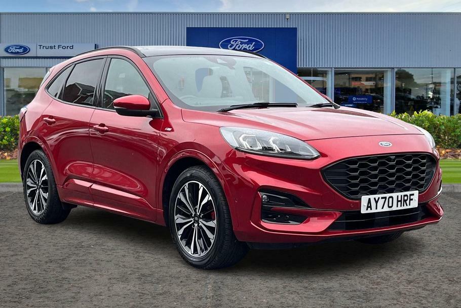 Compare Ford Kuga 1.5 Ecoblue St-line X First Edition AY70HRF Red