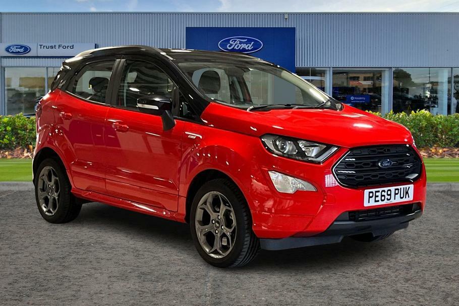 Compare Ford Ecosport 1.0 Ecoboost 125 St-line PE69PUK Red