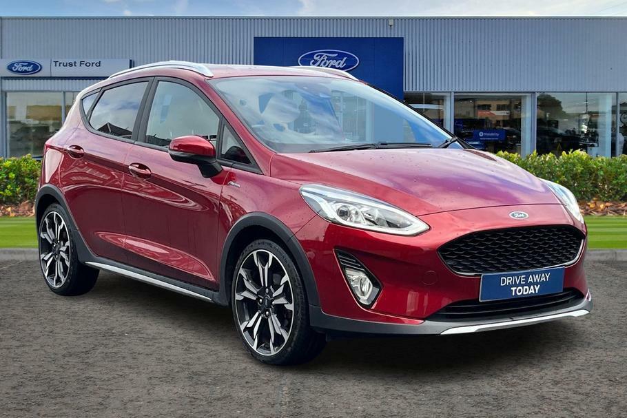 Compare Ford Fiesta 1.0 Ecoboost Hybrid Mhev 125 Active X Edition ISZ1229 Red