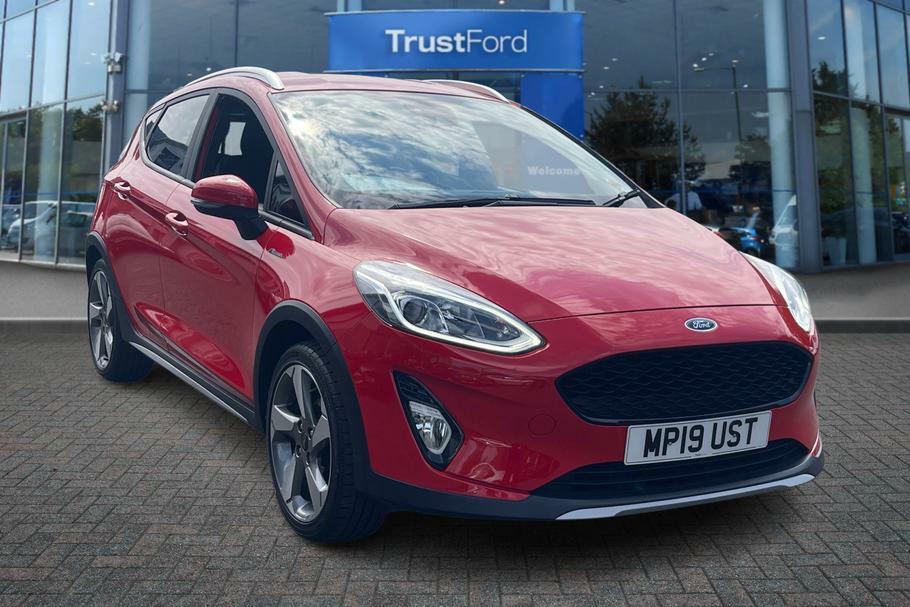 Compare Ford Fiesta Fiesta Active X T MP19UST Red