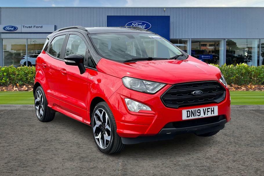 Compare Ford Ecosport 1.0 Ecoboost 125 St-line DN19VFH Red