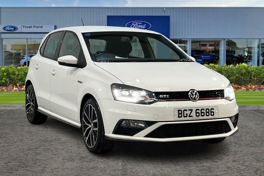 Volkswagen Polo 1.8 Tsi Gti 5Dr- Touch Screen, Bluetooth, Voice Co White #1