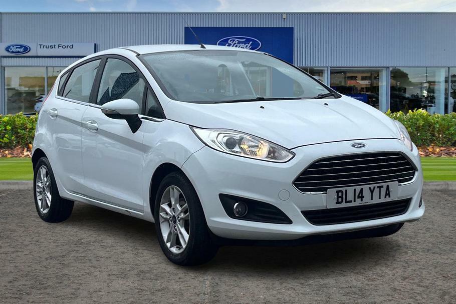 Compare Ford Fiesta 1.25 82 Zetec 5Dr- With Heated Front Windscreen BL14YTA White