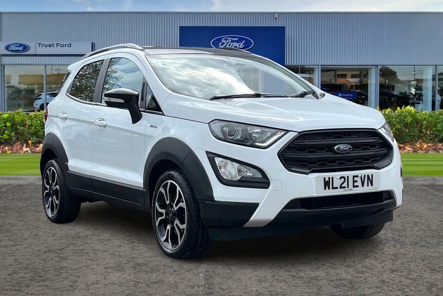 Compare Ford Ecosport 1.0L Ecoboost 125Ps Active WL21EVN White