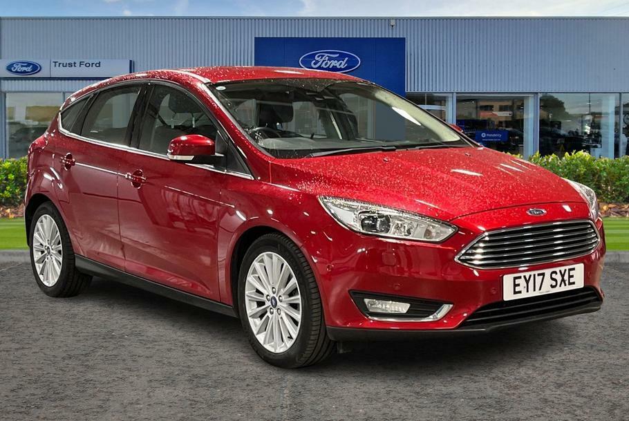 Compare Ford Focus 1.5 Ecoboost 182 Titanium X Navigation EY17SXE Red