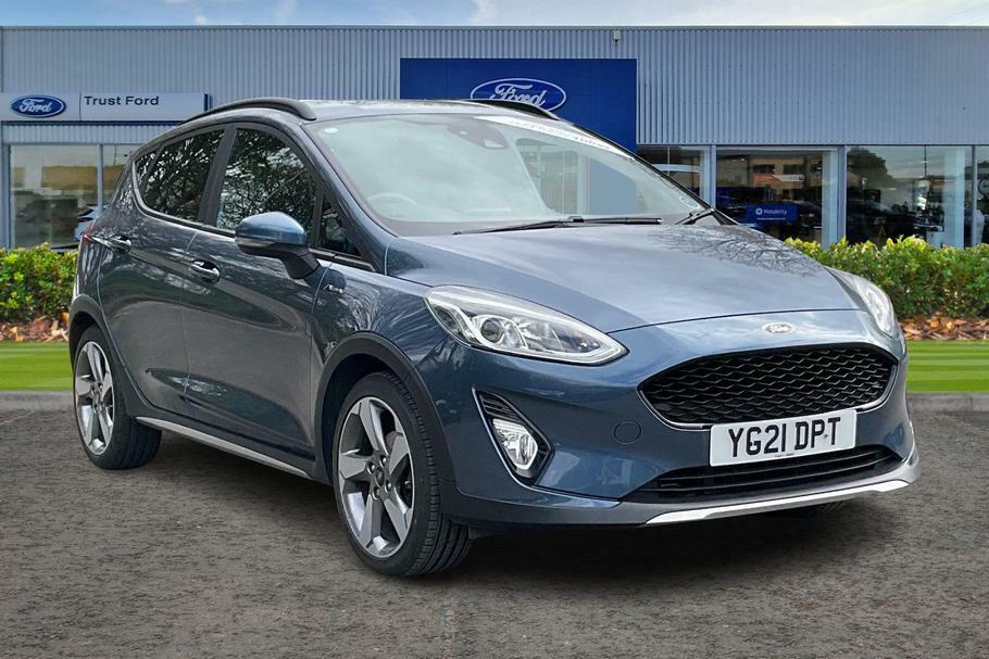 Compare Ford Fiesta Active Edition 1.0 Ecoboost YG21DPT Blue