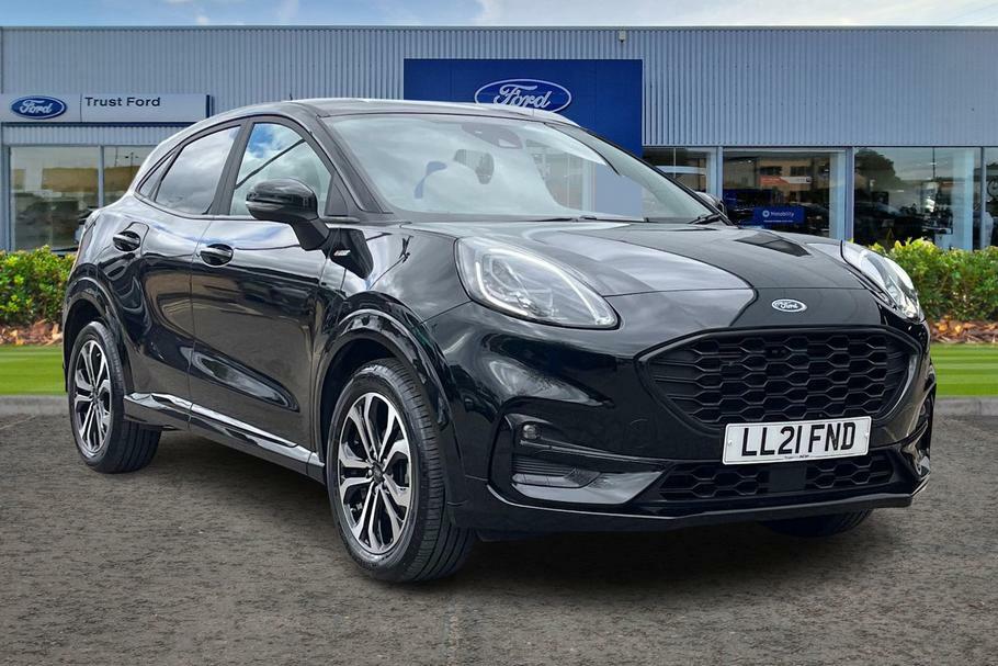 Compare Ford Puma 1.0 Ecoboost St-line LL21FND Black