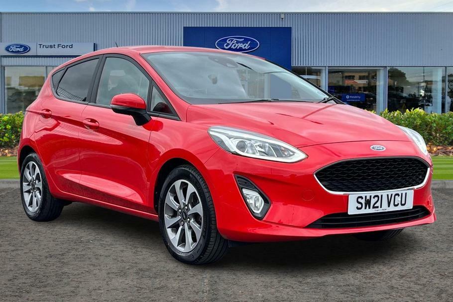Compare Ford Fiesta 1.0 Ecoboost Hybrid Mhev 125 Trend SW21VCU Red